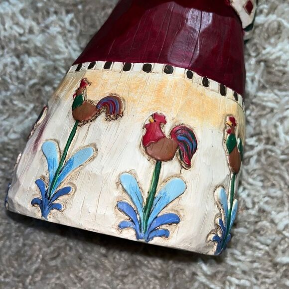 Jim Shore Santa Christmas Ornament Birds Birdhouse Roosters Enesco 2002 - Picture 14 of 16